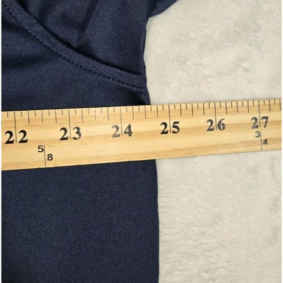 Peter Millar Summer Comfort Polo Mens XL Solid Blue - Picture 7 of 9